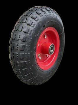 Надувное колесо 4.00-6 для тачки на 16-миллиметровую ось, разборной диск, Goodtyre 2368320532 фото