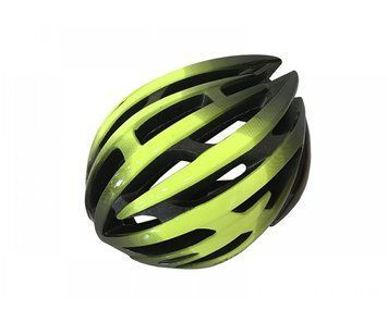 Шлем Calibri, Black+Yellow+Green FSK-TX97, SAIGUAN KB 0678 фото